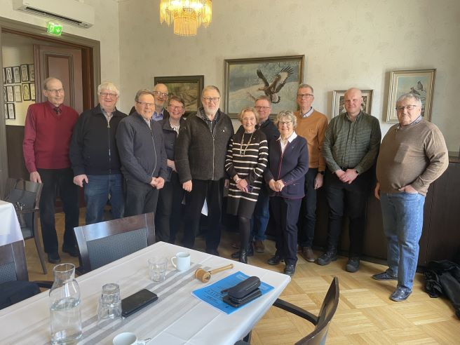 Suomen Uittoperinneyhdistyksen vuosikokous 10.4.2025 Kuopiossa. 